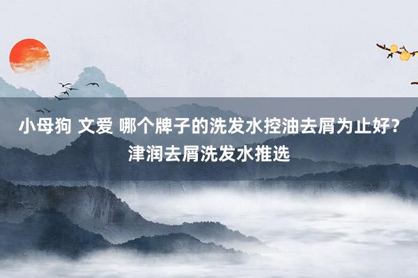 小母狗 文爱 哪个牌子的洗发水控油去屑为止好？津润去屑洗发水推选